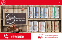 Tablet Screenshot of laestampa.com